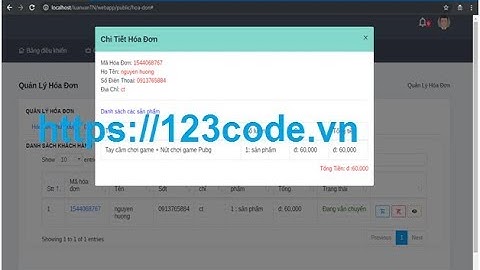 Tải miễn phí source code website bán hàng php laravel luận văn tốt nghiệp