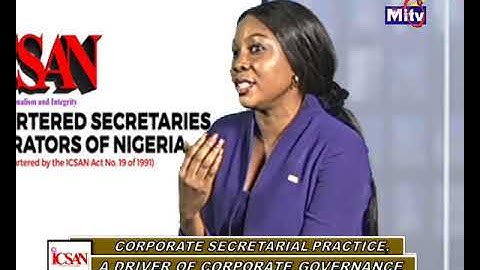 TOPIC: CORPORATE SECRETARIAL PRACTICE AS A DRIVER OF CORPORATE GOVERNANCE