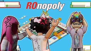DESTORYING my friends in ronopoly (THEY FOUGHT)