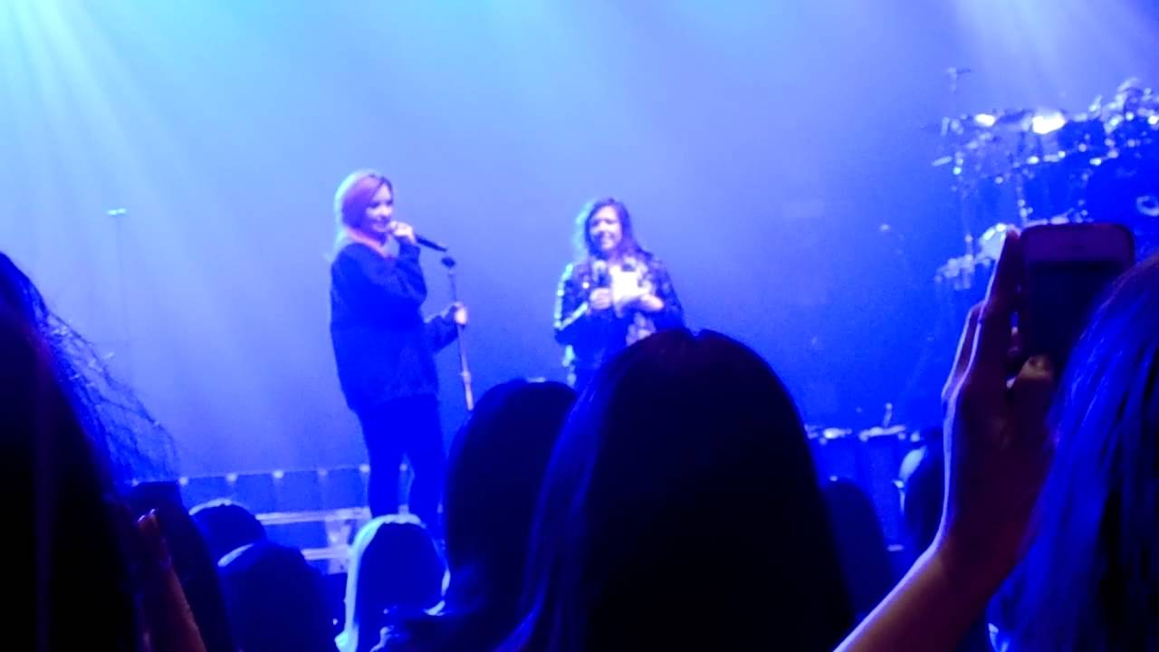 DEMI LOVATO SOUNDCHECK Q&A- CAMDEN,NJ 2014