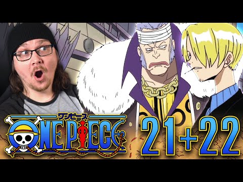 One Piece Episode 21 x 22 Reaction | Anime Reaction | Sub