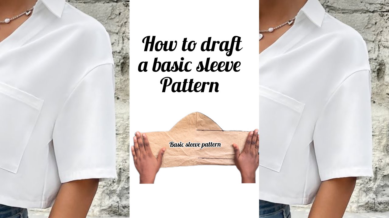 how to cut short sleeves for a dress How to sew short sleeve on a dress ||cutting||