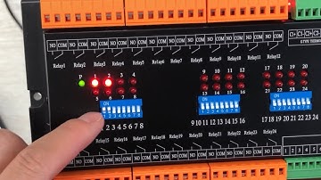ESP32 24CH IoT Relay Module - A24 Tuya APP demo