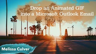 Drop an Animated GIF into a Microsoft Outlook Email screenshot 4