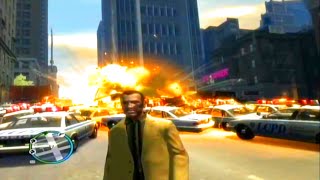 GTA 4 Largest Explosion Ever & Most Cars Ever