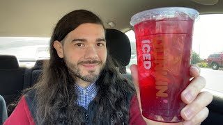 Dunkin NEW Berry Burst SPARK’D Energy Drink Review!