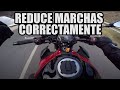 BAJAR MARCHA con GOLPE DE GAS | Reducir marchas moto correctamente | Reducir marchas sin tirones