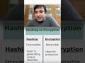 Hashing vs Encryption: What's the Difference? 🔐