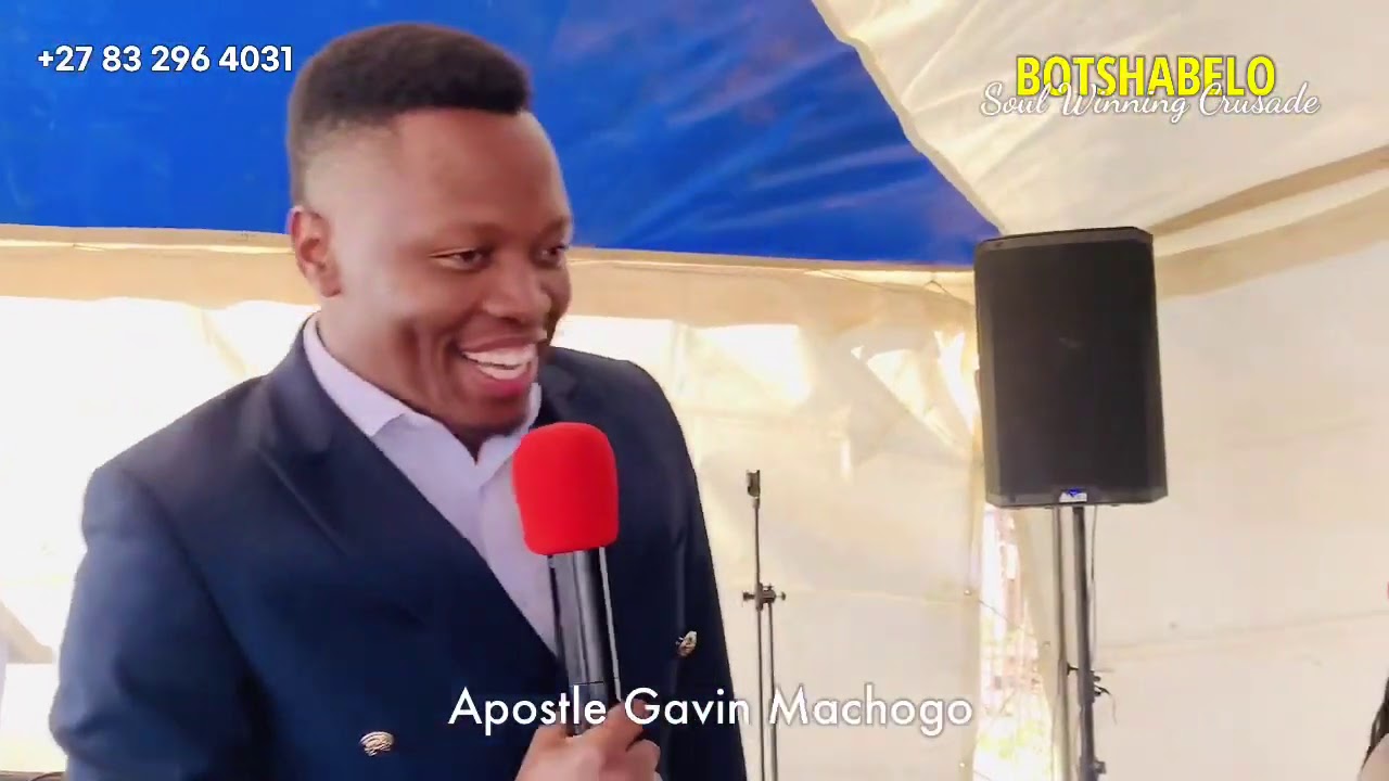 Come as you are! Apostle Gavin Machogo