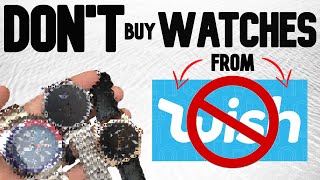 DON'T Buy WATCHES From WISH.com - Here's Why. . .  | Triple Watch Unboxing