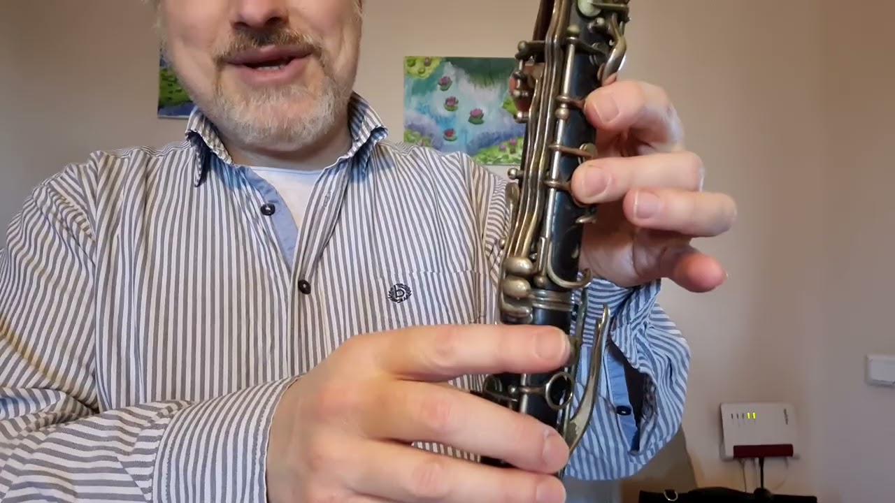 Апликатура Кларнета хроматическте звуки в 1 октаве для моих онлайн учеников Курс для взрослых 2026