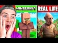 MINECRAFT MOBS in REAL LIFE using AI!