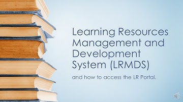 LRMDS Tutorial