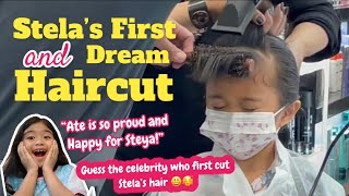 Stela’s First and Dream Haircut | Mama and Mela Hair Makeover