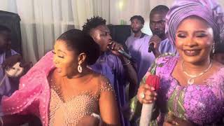 SHEBABY JOYFUL DANCE AT HER WEDDING CEREMONY; GOD’S TIME IS THE BEST INDEED