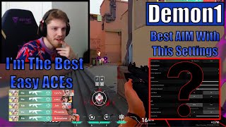 Demon1 Actually Deletes His Opponents In Every Situation + Settings  | Jett & Reyna | VALORANT