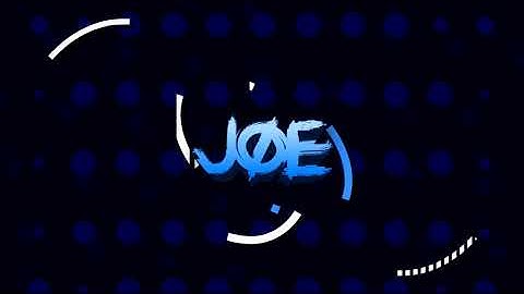 [2D Intro] JoeTheGamerRB ➟ By ZyncFX | FREE [NEW ALPHA BACKGROUND!]