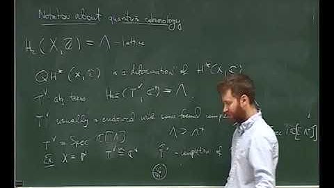 Prof. Alexander Braverman | Quantum cohomology of the Springer resolution and affine KZ...