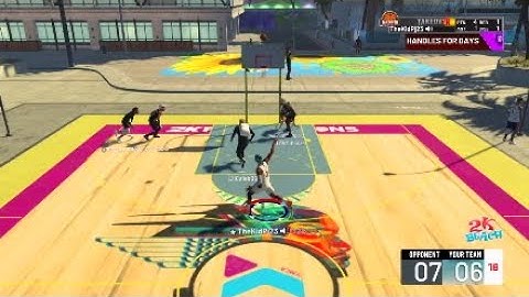 NBA 2k21 2-Way Slashing Playmaker Going Off In Park