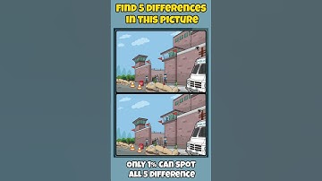 find 5 differences || Only 1% Can Spot All 5 Difference