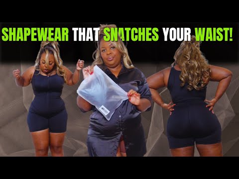 Shapewear workout bodysuit that snatches your waist in seconds