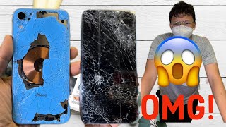 YOU NEVER SEEN NOTHING LIKE IT 😱 GAMING KID DESTROYED HIS IPHONE IN TO PIECES 🤯 #apple #iphone #fy