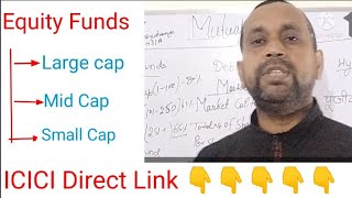 types of Equity funds| Large cap,Mid cap and Small cap