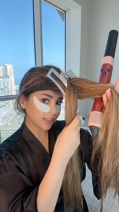 سريع ترين روش استايل موهام همين بود😍 #آموزش_شینیون #ترفند #زيبايي