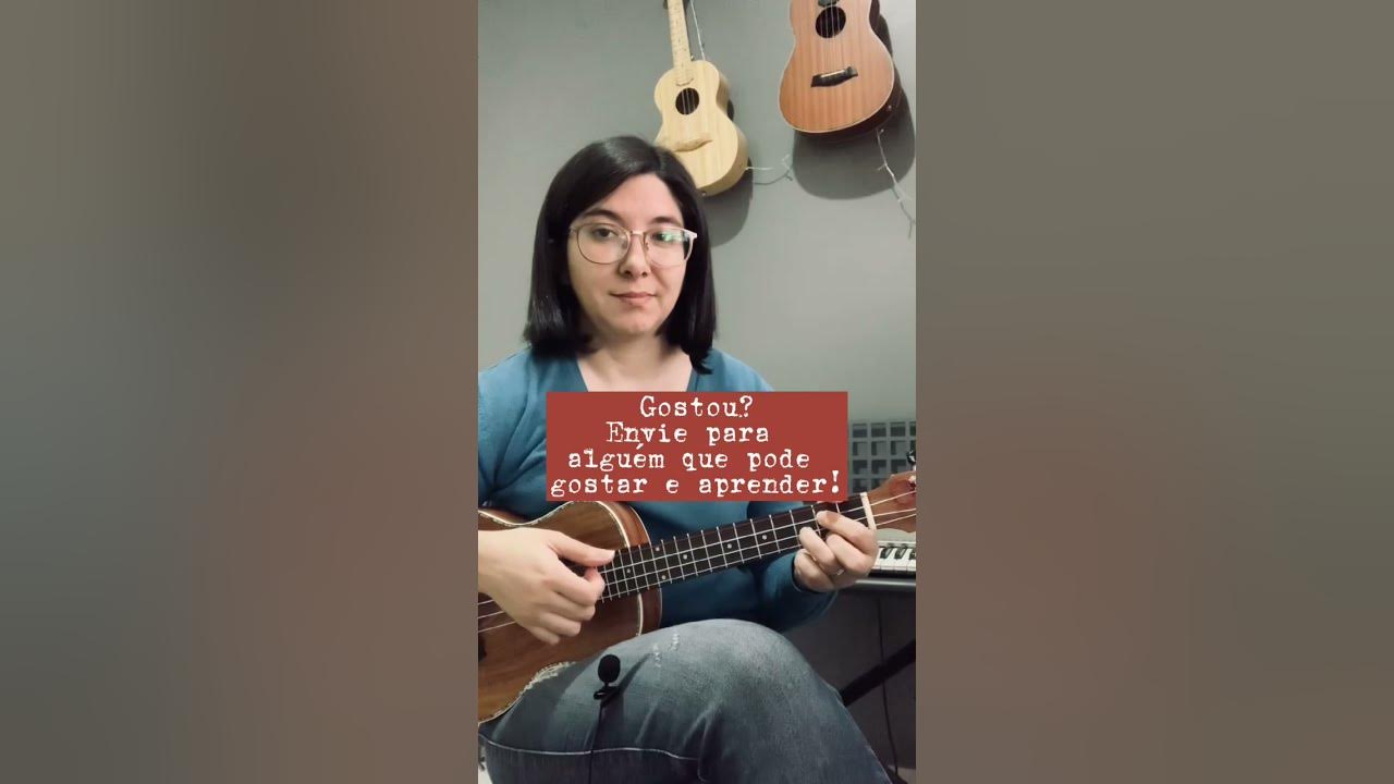 Tutorial Express - Deus me Proteja - Chico César | Ukulele Fingerstyle