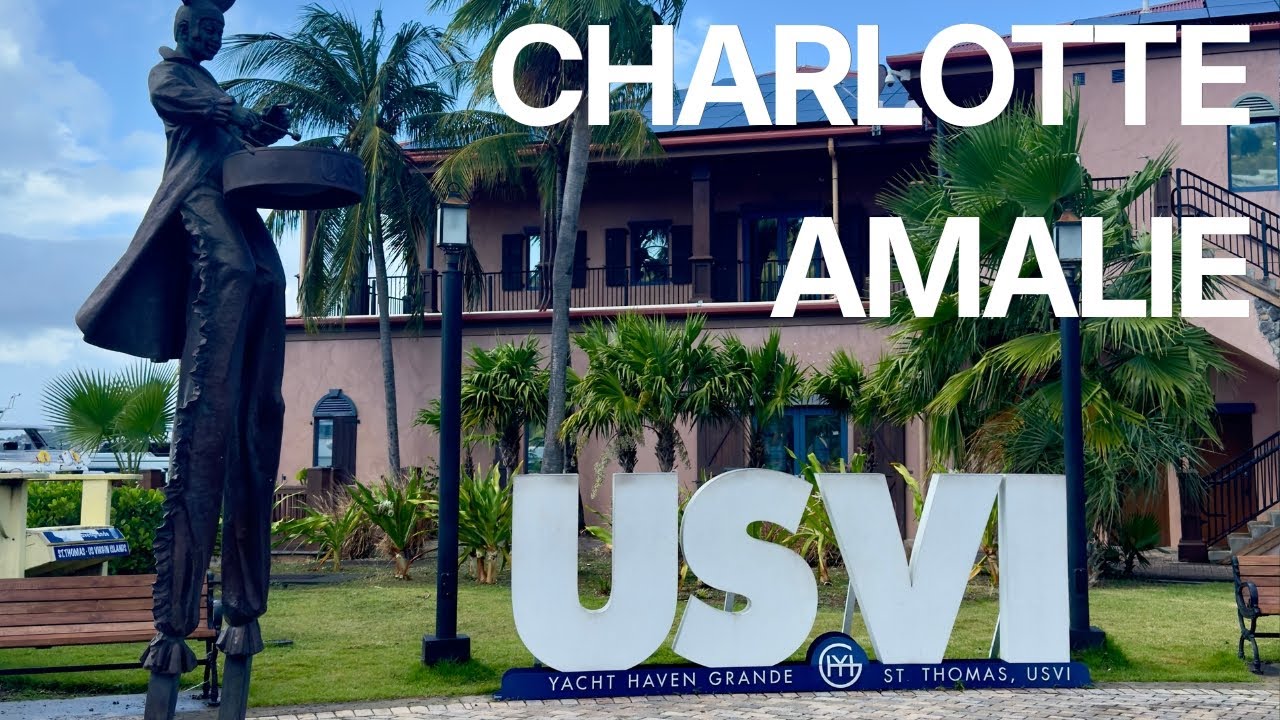 EXPLORING CHARLOTTE AMALIE, US VIRGIN ISLANDS | ST THOMAS | CRUISE PORT | WALK WITH US