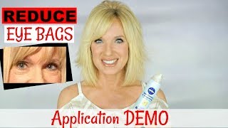 Application DEMO How To Remove UNDER EYE BAGS! Under $15