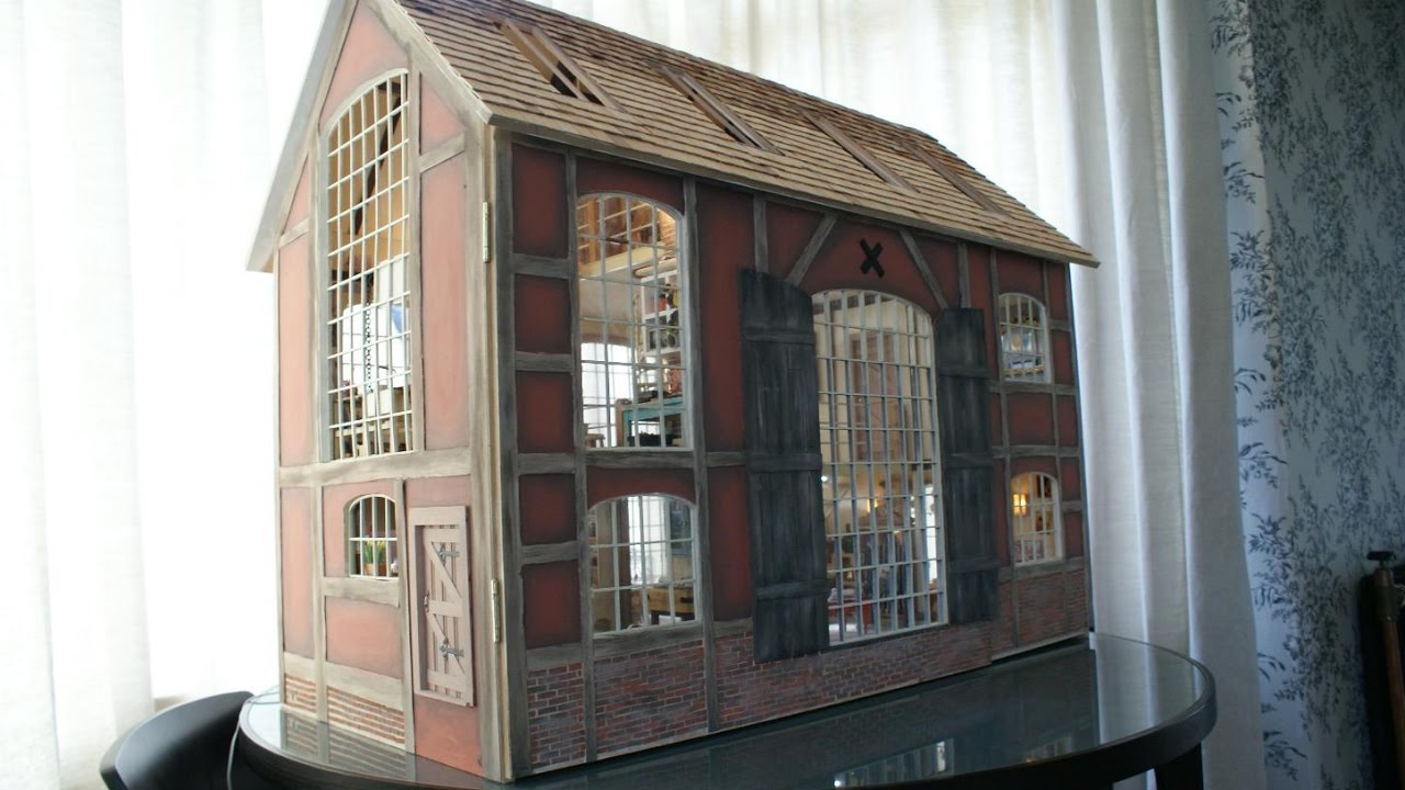 Miniature Barn Conversion - Dolls House Miniature by Adam Fray