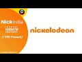 Nickelodeon india channel ident history 1999present