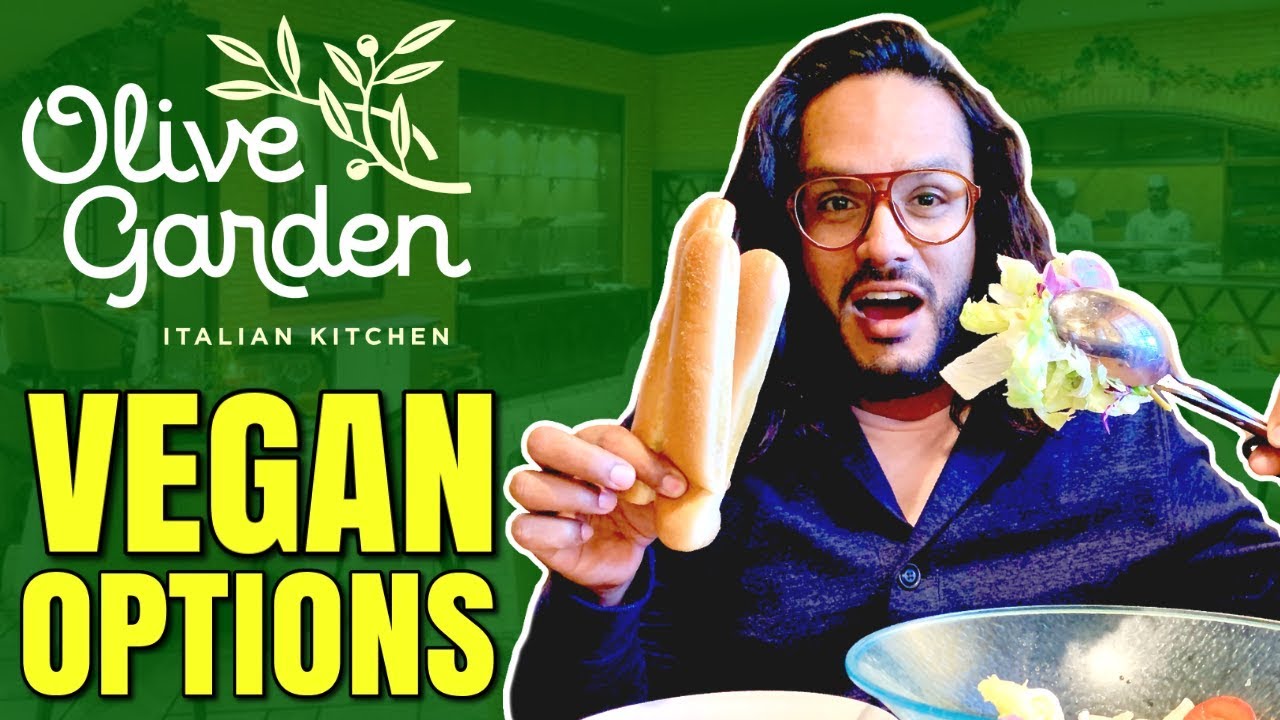 How To Order Vegan At Olive Garden Olive Garden Goes Vegan Youtube