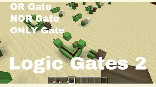 How to Redstone: Episode 3 - Logic Gates 2