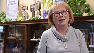 Barbara McGuirk '65 appeals to her fellow Bernardians!