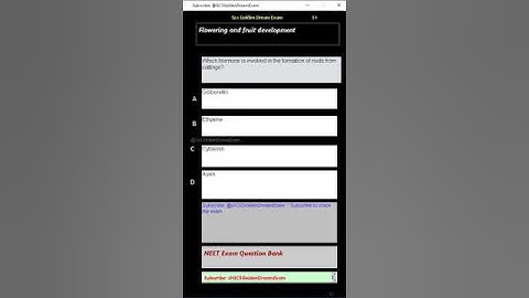 Flowering and fruit development 25 | #neet Exam Prep