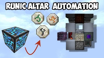 AE2 Runic Altar Automation Botania (NO OC) | GTNH Tutorial