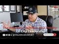 The Pressure, Sacrifice, and Reality of City Leadership