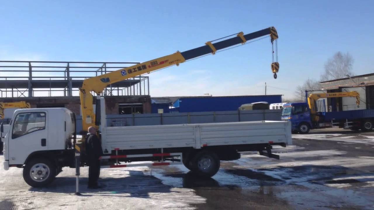 Isuzu кран манипулятор