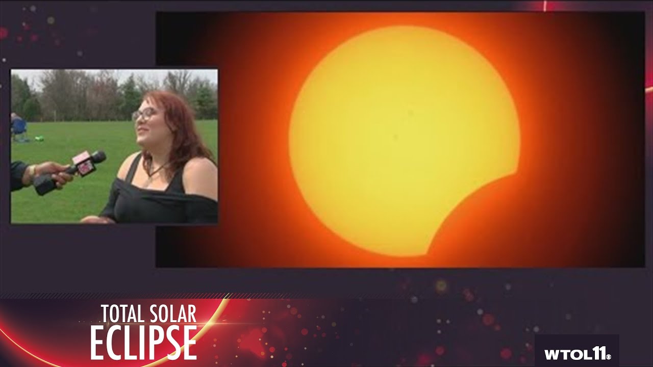 Parks, colleges packed with people for total solar eclipse in Ohio ...