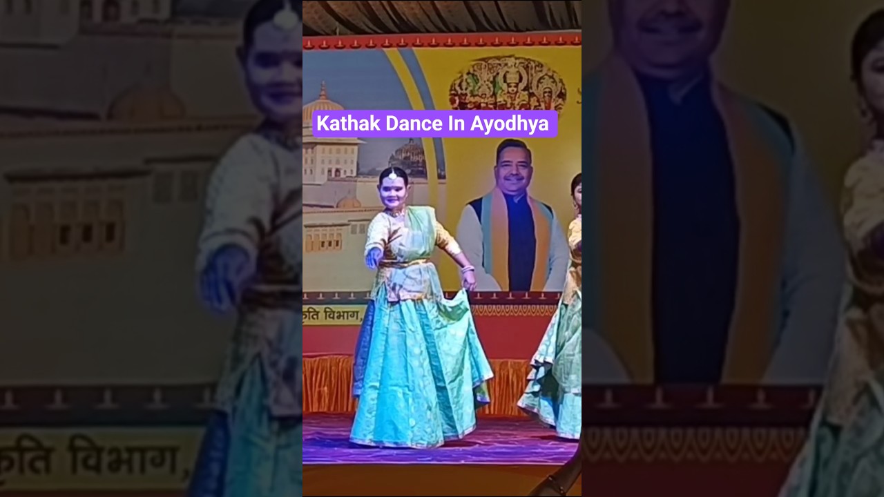 Kathak Dance in Ayodhya😊 #shorts #viral #kathak #ayodhya
