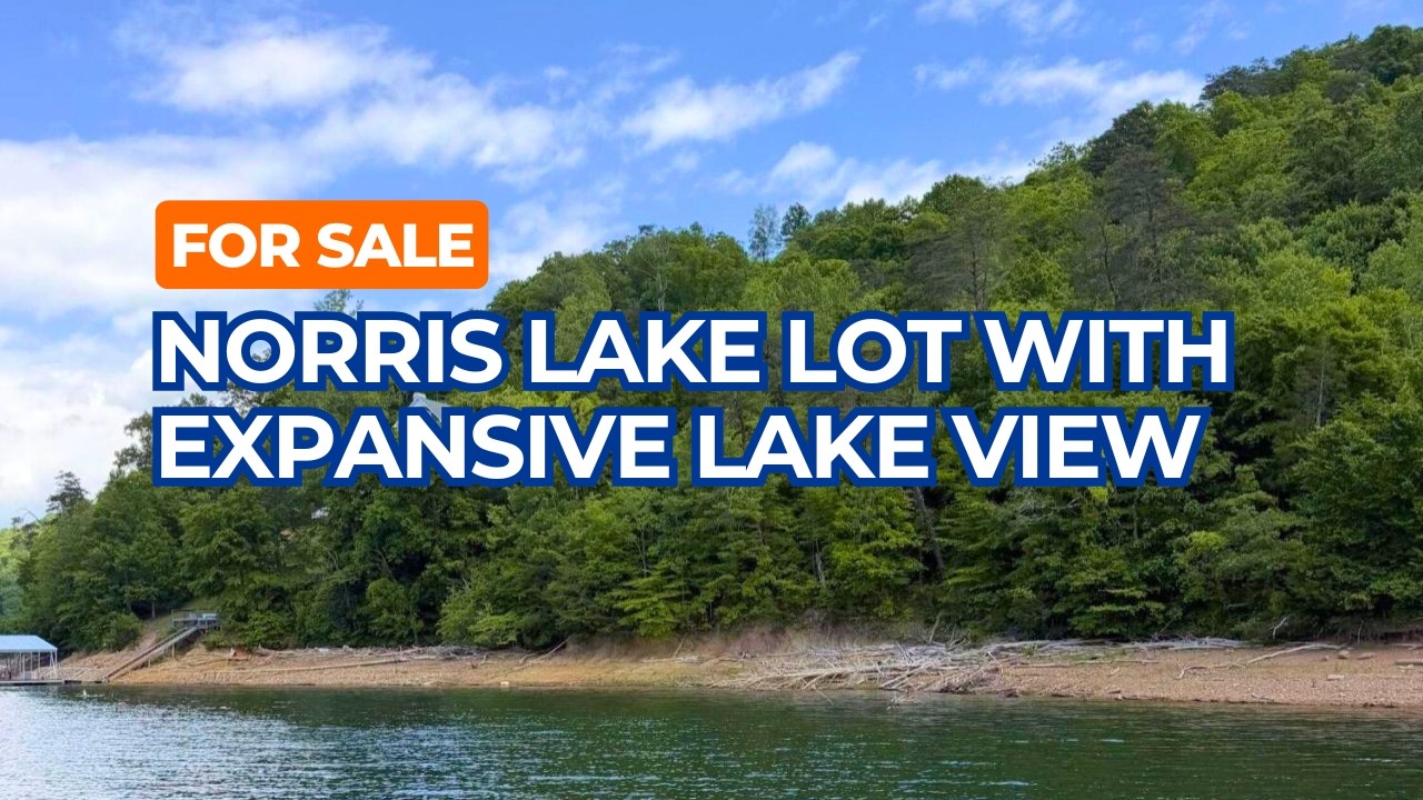 For Sale 2.9 Acres Lake Front on Norris Lake With Community Boat Dock in Tennessee