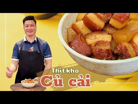 Món thịt kho củ cải đơn giản mà lại tốn cơm | Cùng Cháu Vào Bếp mới 2023 Món thịt kho củ cải đơn giản mà lại tốn cơm | Cùng Cháu Vào Bếp mới 2023