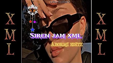New Siren jam remix xml||whatsapp status||Xml link in description box🔰@AbormiEditz07