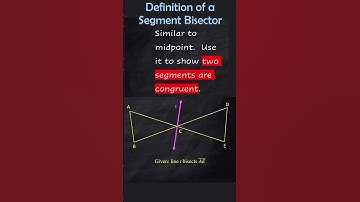 Segment Bisector in Proof