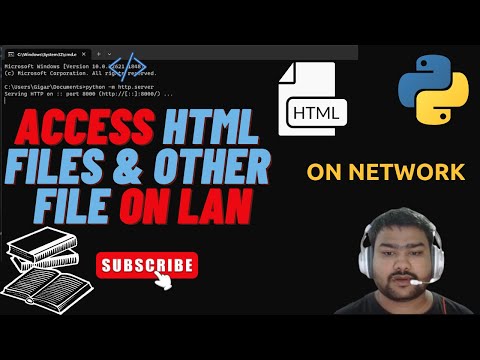 How to Access HTML Files & other File on LAN with Python | oneArena