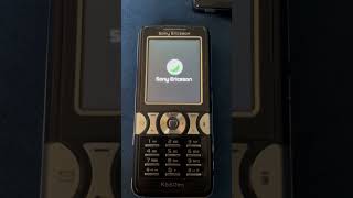 Sony Ericsson K550im startup and shutdown (O2 UK) #smartphone #oldnokia #22october #oldphone #tech