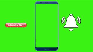 No Copyright Green Screen Hand, Mobile, Subscribe, Bell Intro, Mobile, 2019 YouTube | NCGS |