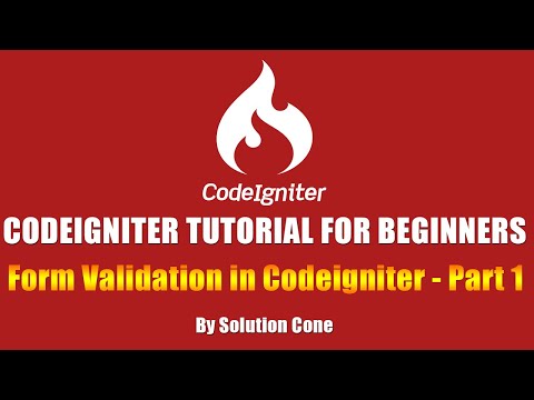 Video: Vad är formhjälp i codeigniter?